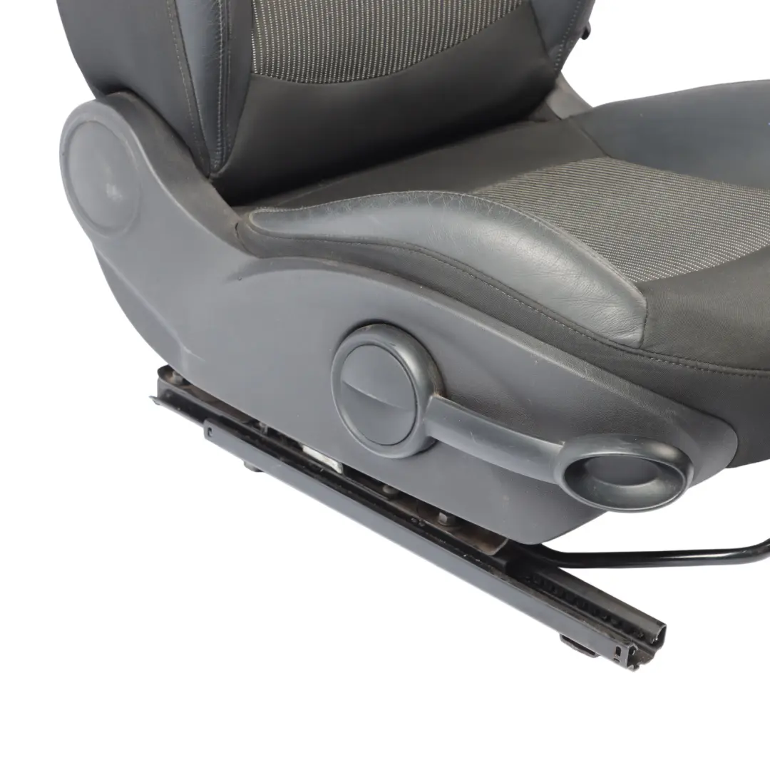 Front Sport Seat Mini R55 R56 R57 Heated Interior Right O/S Cloth Leather Black