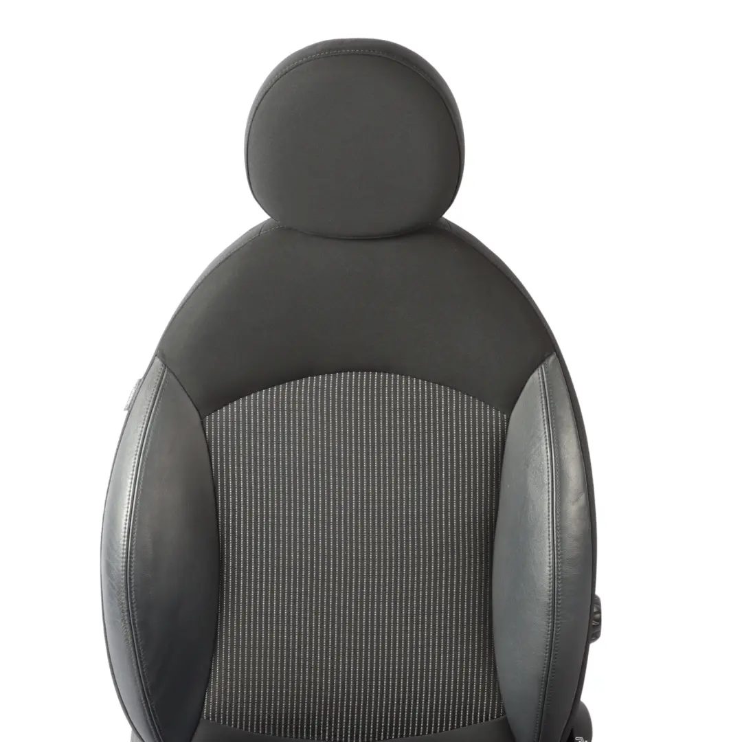 Front Sport Seat Mini R55 R56 R57 Heated Interior Right O/S Cloth Leather Black