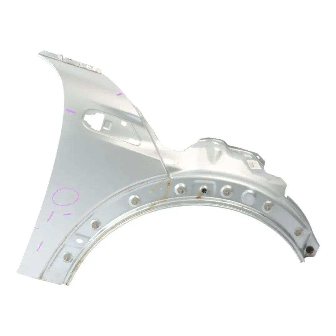 Mini Cooper R55 R56 R57 R58 Seitenwand Vorne Rechts Kotflügel Pure Silber - 900