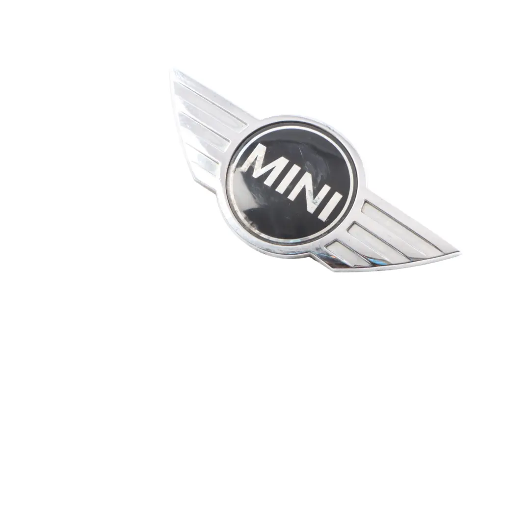 Mini Cooper One R55 R56 R57 Frontal Insignia Capo Emblema Logo Cromo 2754973