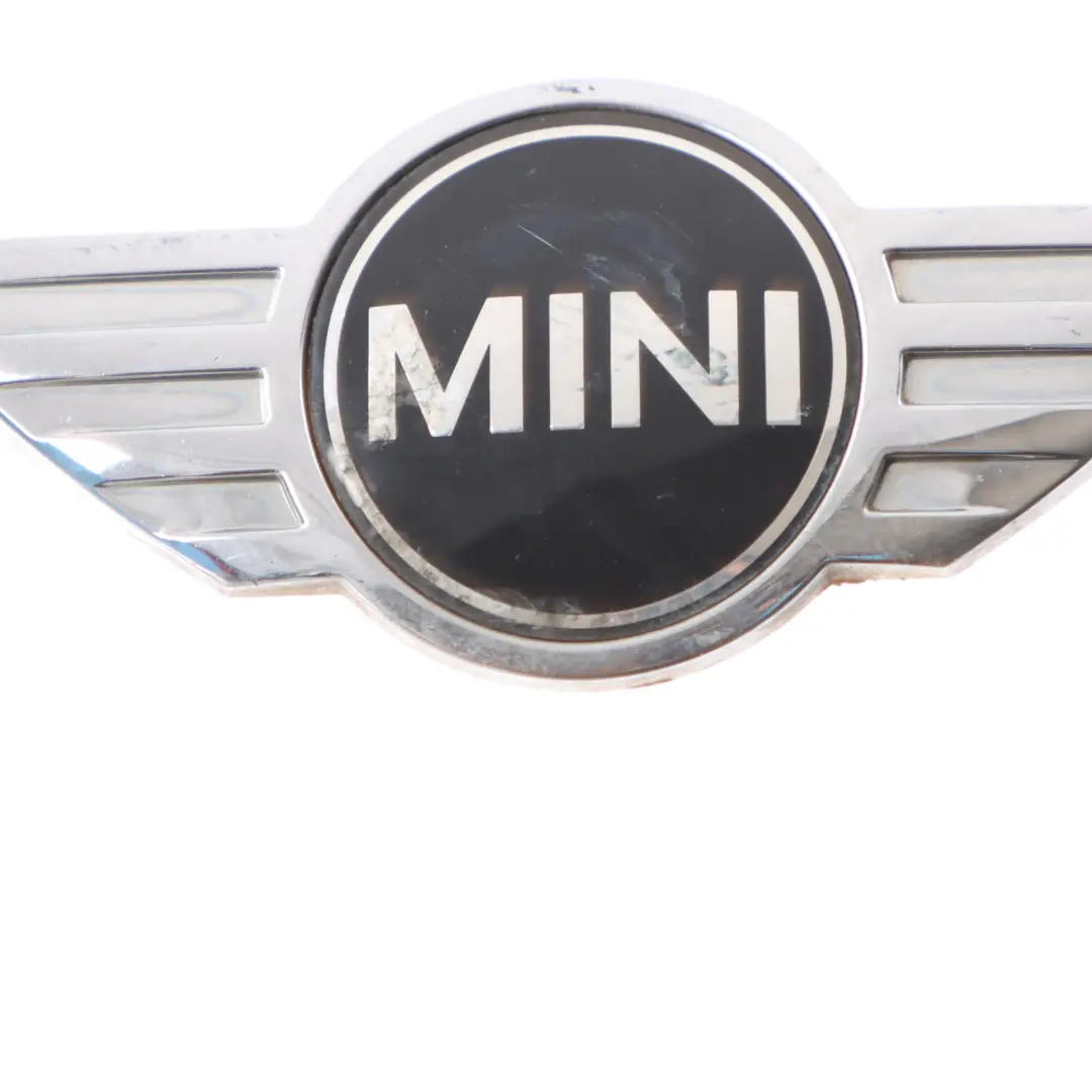 Mini Cooper One R55 R56 R57 Frontal Insignia Capo Emblema Logo Cromo 2754973