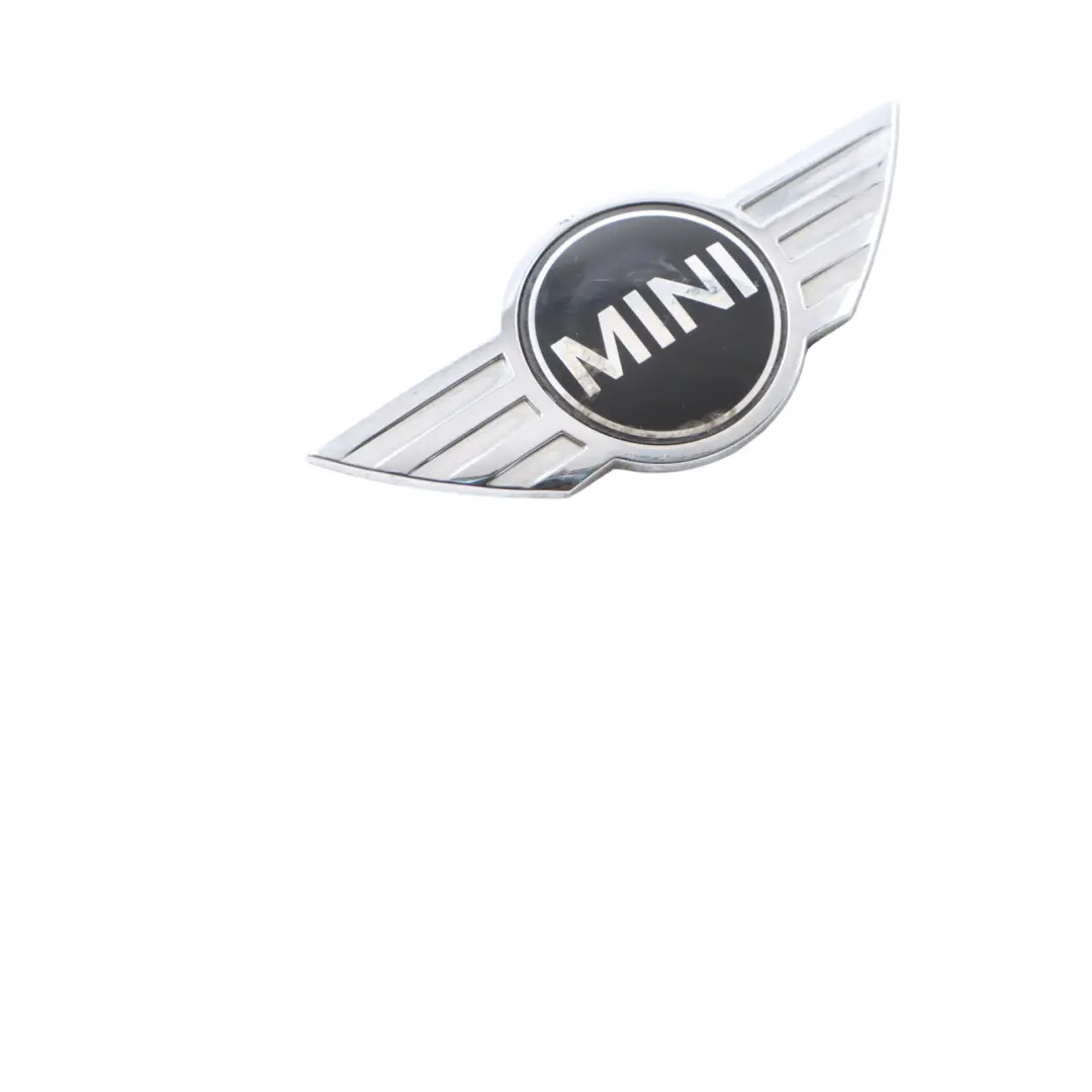 Mini Cooper One R55 R56 R57 Frontal Insignia Capo Emblema Logo Cromo 2754973