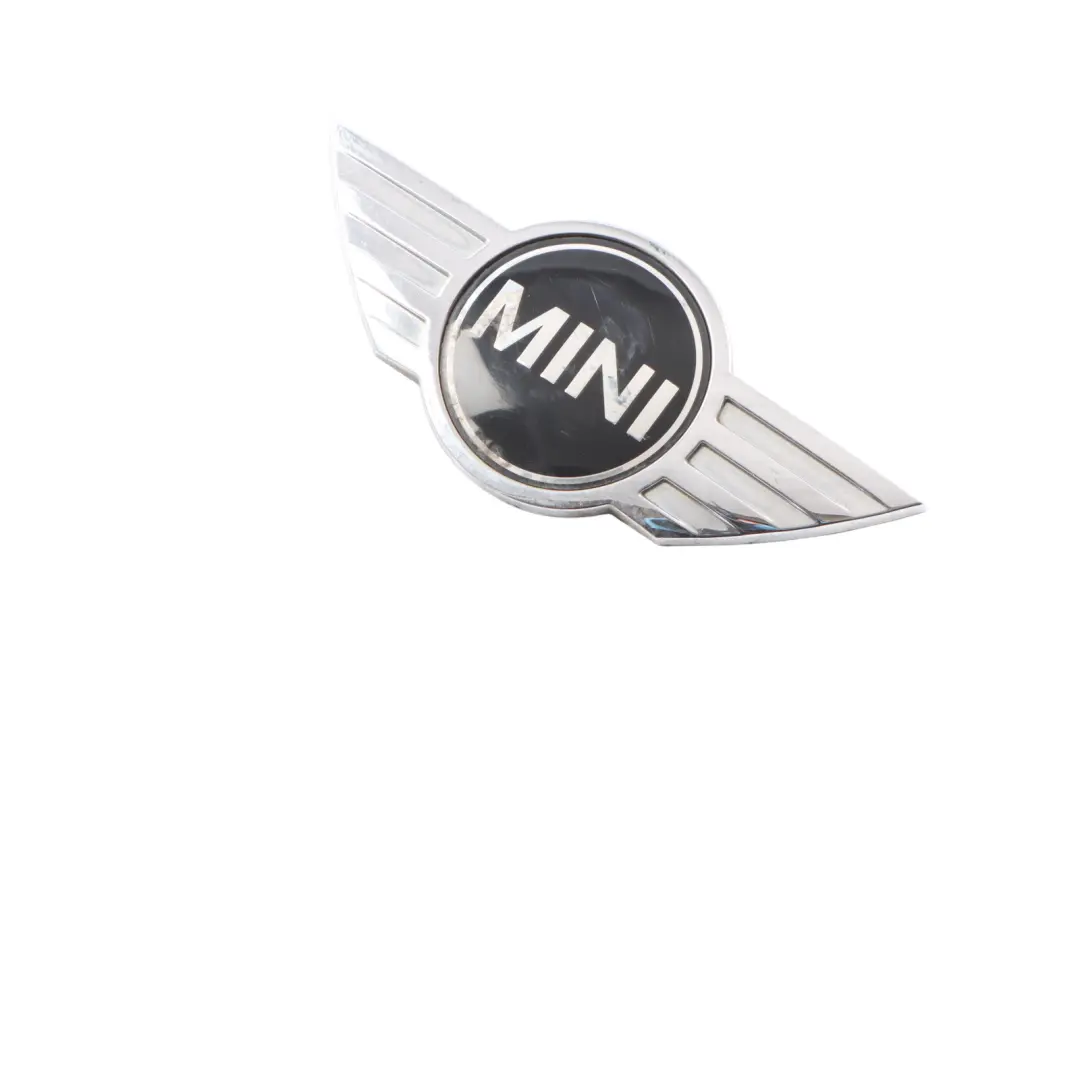 Mini Cooper One R55 R56 R57 Frontal Insignia Capo Emblema Logo Cromo 2754973