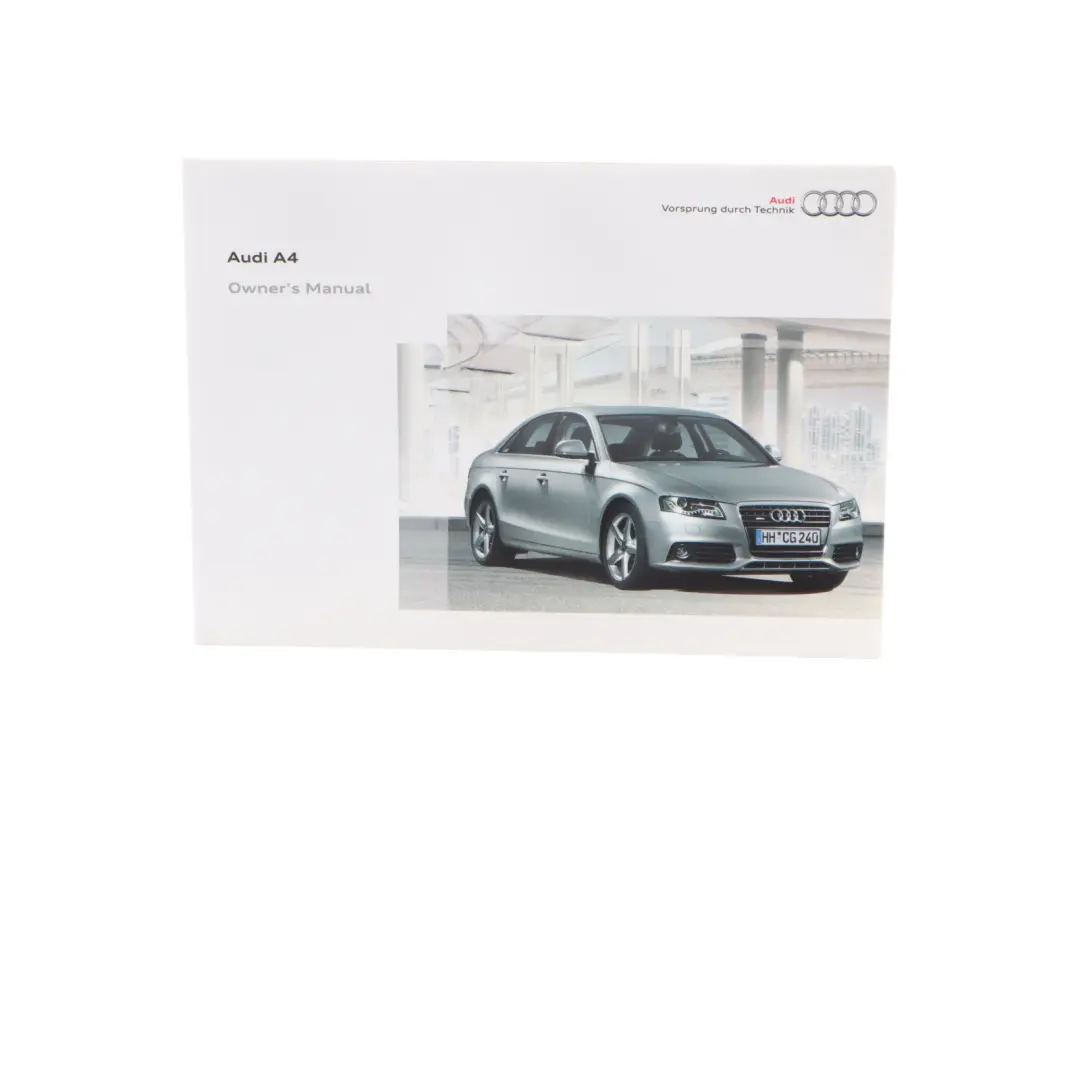 Audi A4 B8 Owner's Handbook Instruction Book Set Wallet Case Pouch 2915618K220