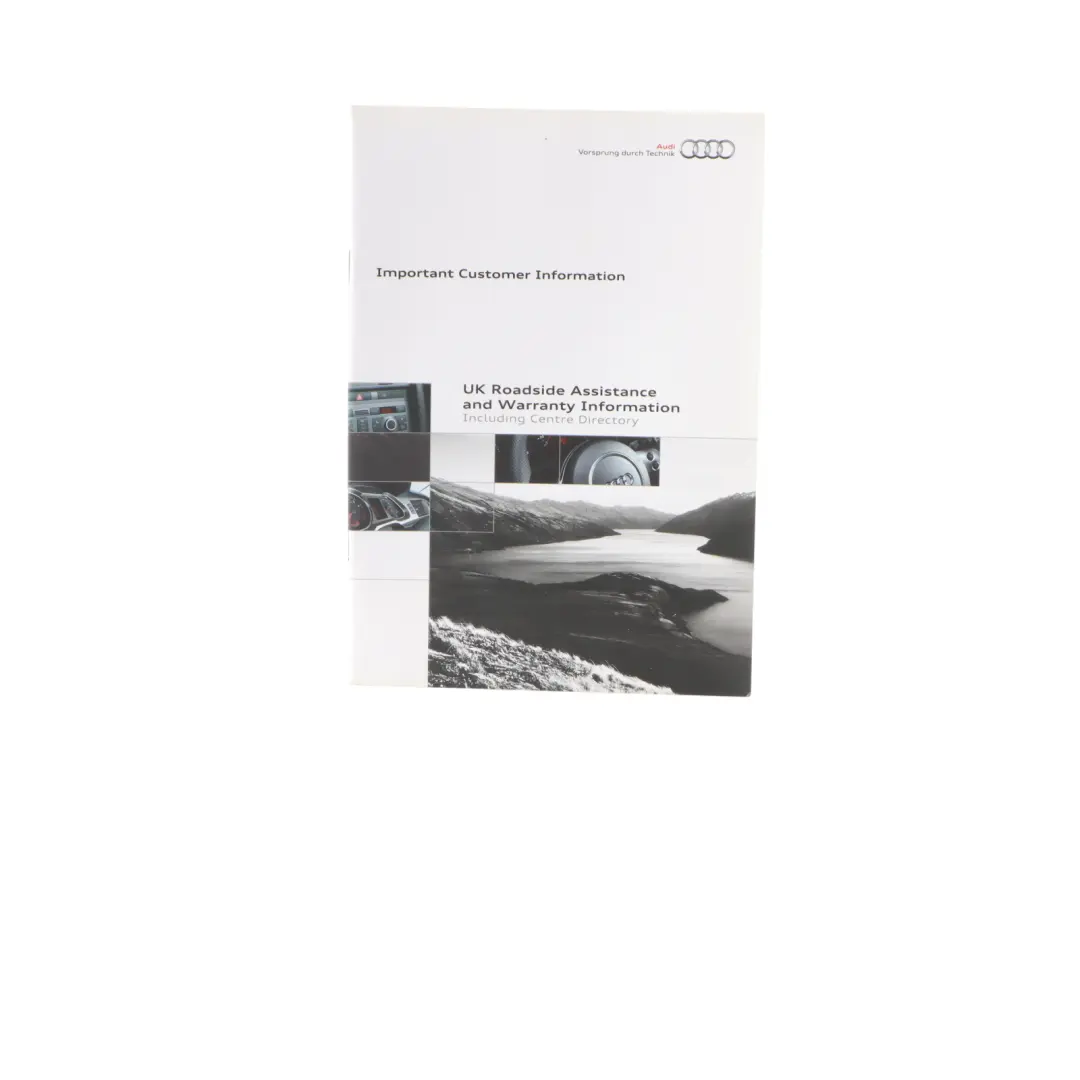 Audi A4 B8 Owner's Handbook Instruction Book Set Wallet Case Pouch 2915618K220