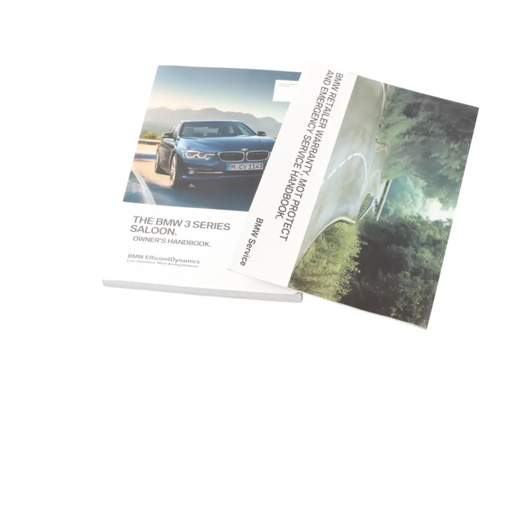 BMW F30 Owner's Handbook Booklet Instructions Pouch Case Wallet