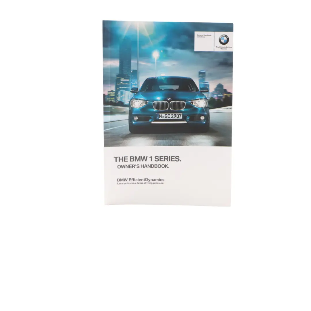 Handbook BMW F20 F21 LCI Owner's Book Wallet Case Pouch Set 2959776
