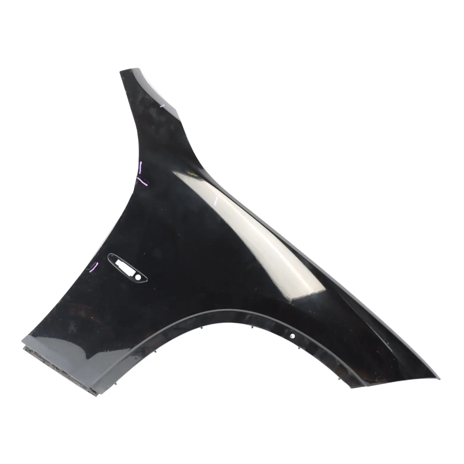 Side Panel BMW X1 E84 Front Right O/S Fender Wing Schwarz 2 Black - 668