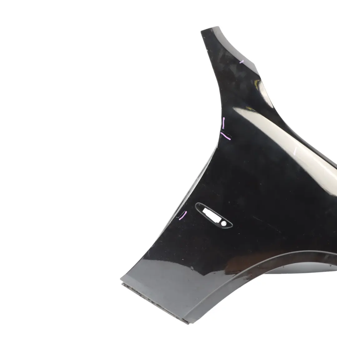Side Panel BMW X1 E84 Front Right O/S Fender Wing Schwarz 2 Black - 668