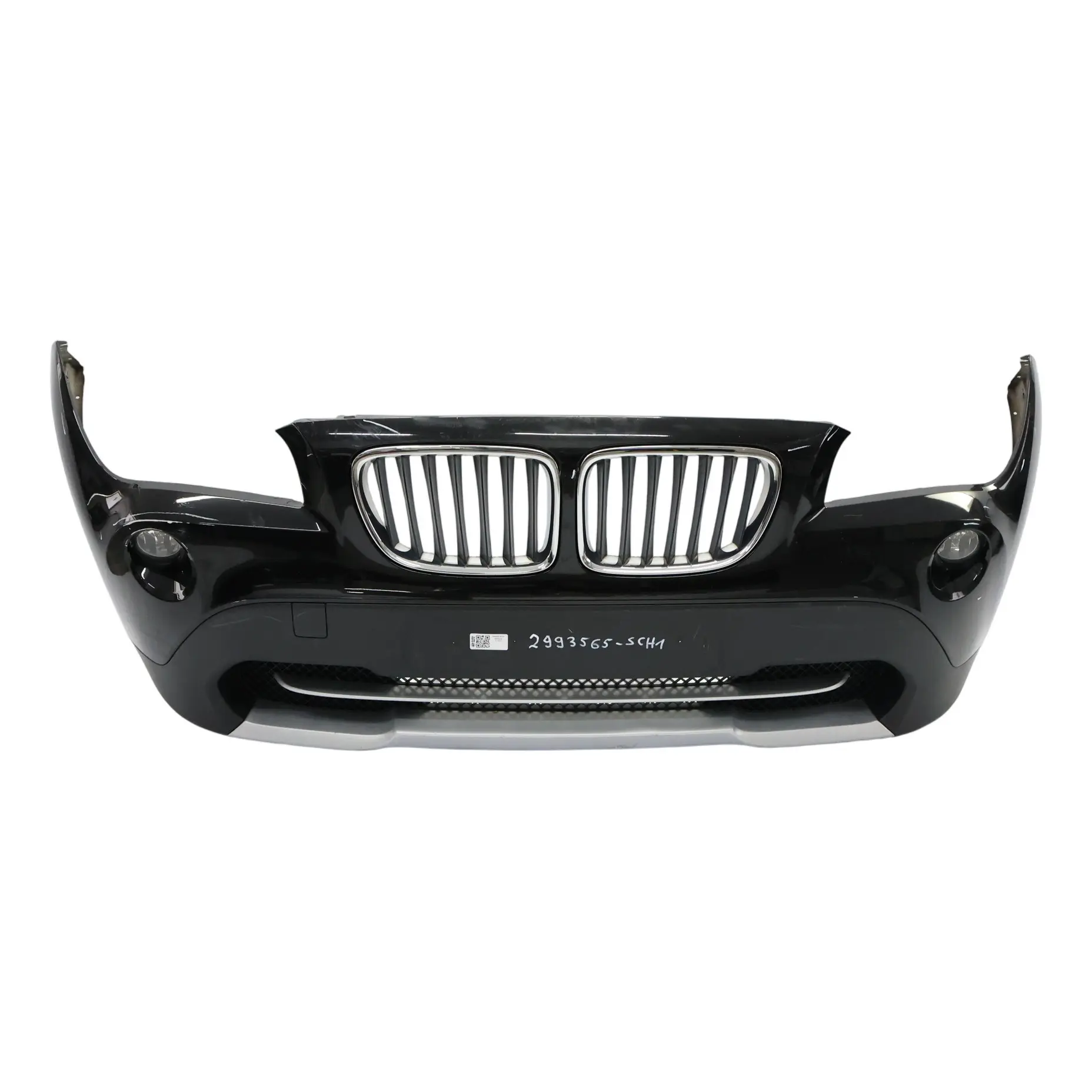 BMW X1 E84 Front Bumper Cover PDC Panel Schwarz 2 Black - 668