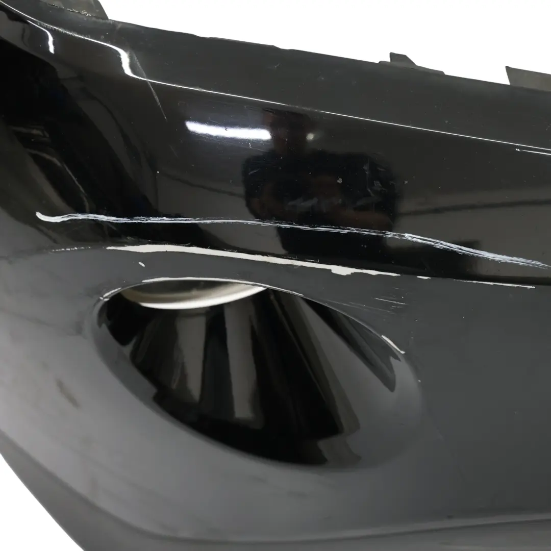 BMW X1 E84 Front Bumper Cover PDC Panel Schwarz 2 Black - 668