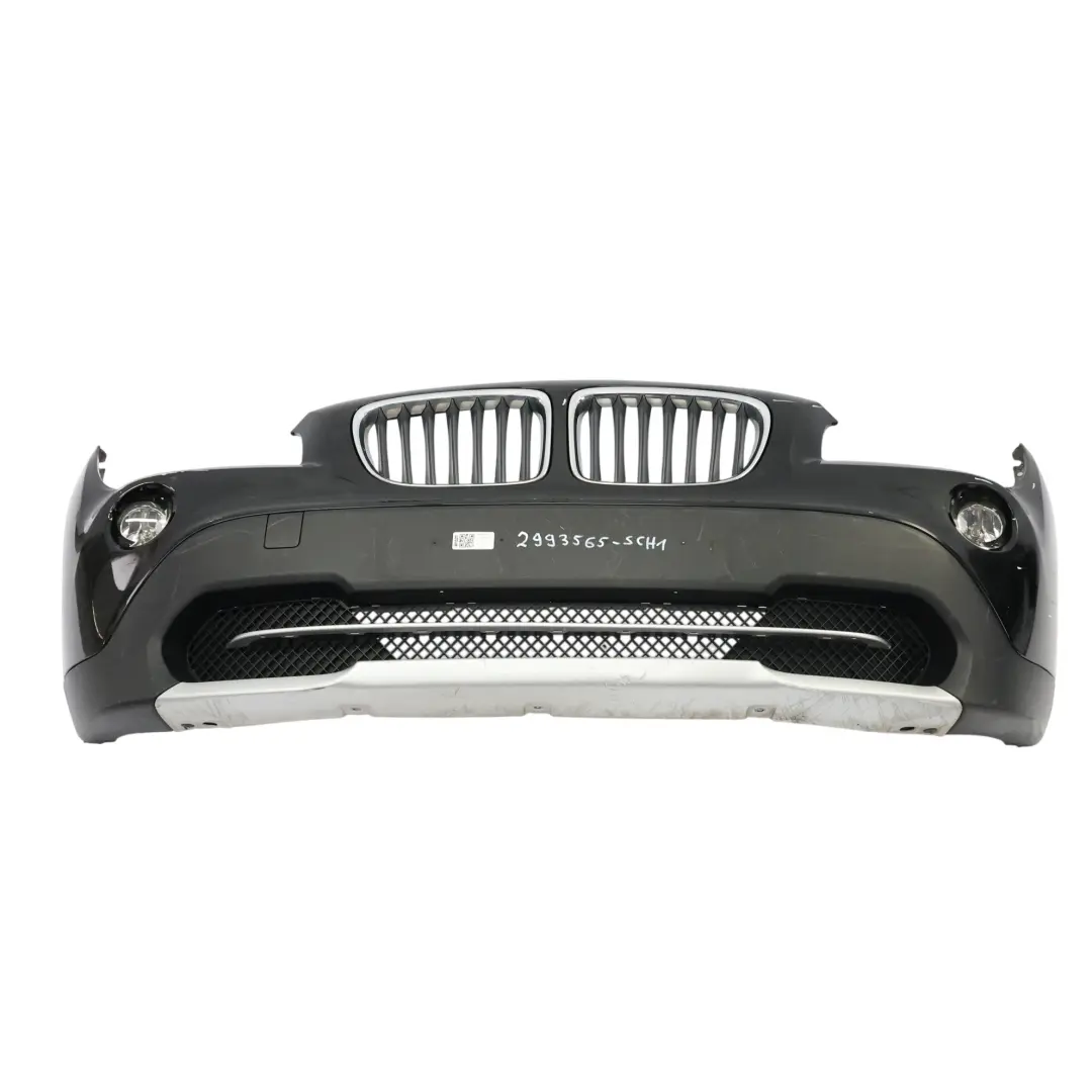 BMW X1 E84 Front Bumper Cover PDC Panel Schwarz 2 Black - 668