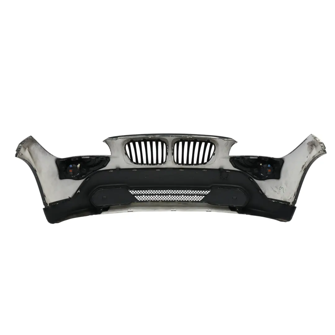 BMW X1 E84 Front Bumper Cover PDC Panel Schwarz 2 Black - 668