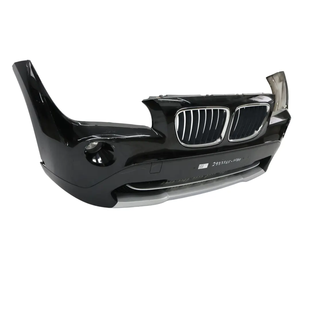 BMW X1 E84 Front Bumper Cover PDC Panel Schwarz 2 Black - 668