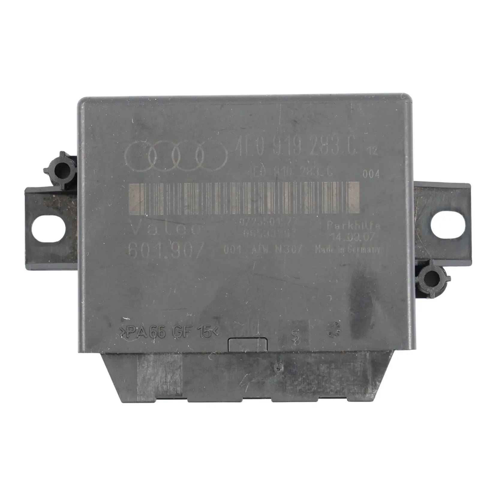 Audi A8 D3 PDC Sensor Distanza Parcheggio Modulo Controllo Posteriore 4E0919283C