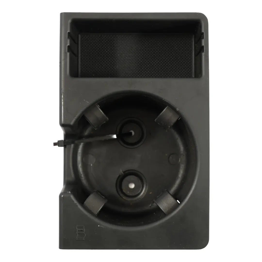 Audi A6 C6 4F Black Centre Console Cup Holder and Rubber Inserts 4F2862534B