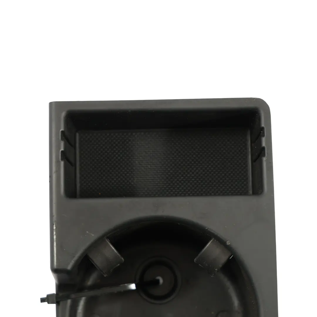 Audi A6 C6 4F Black Centre Console Cup Holder and Rubber Inserts 4F2862534B