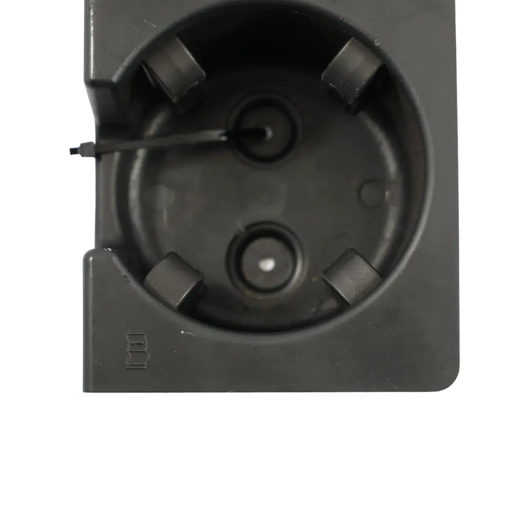 Audi A6 C6 4F Black Centre Console Cup Holder and Rubber Inserts 4F2862534B