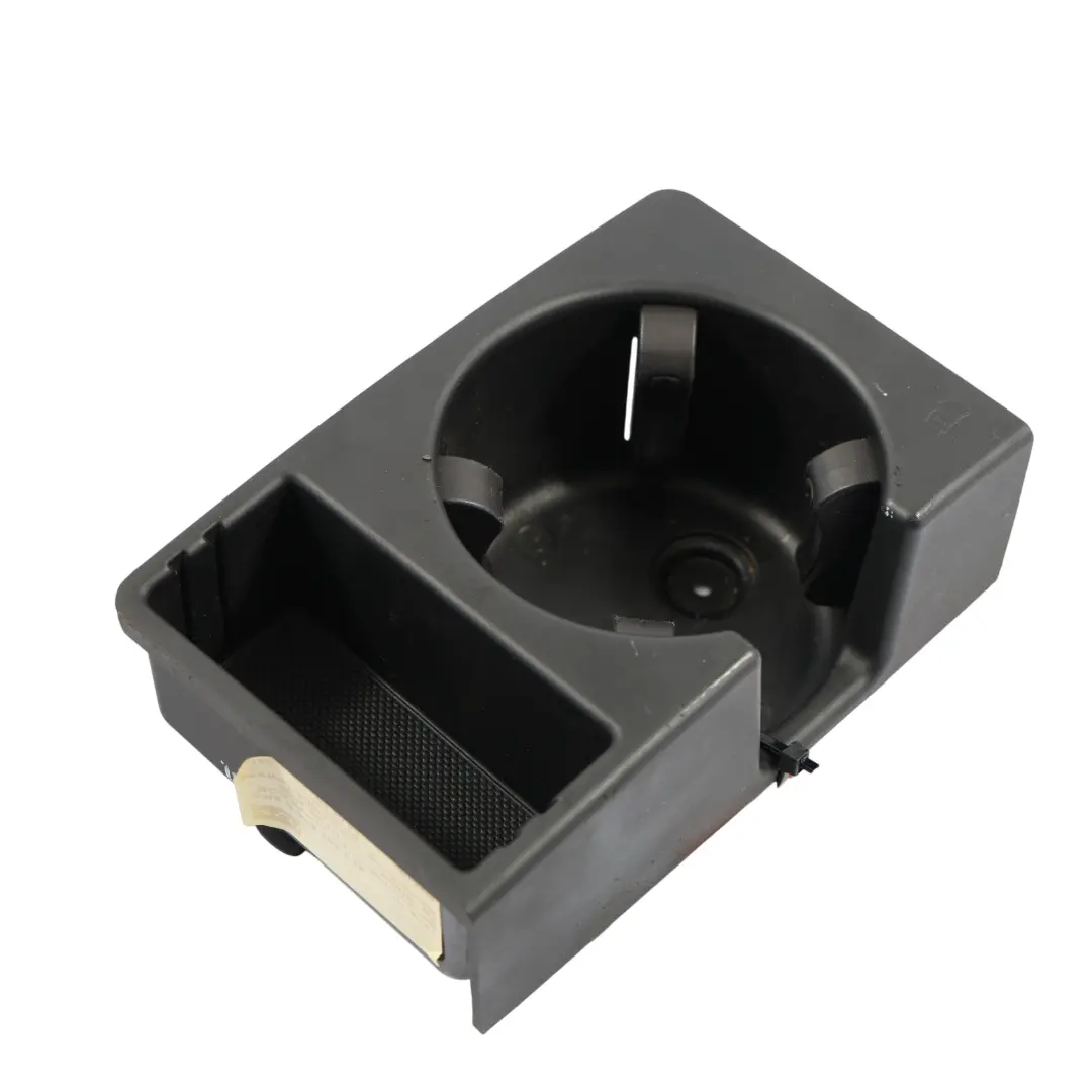 Audi A6 C6 4F Black Centre Console Cup Holder and Rubber Inserts 4F2862534B