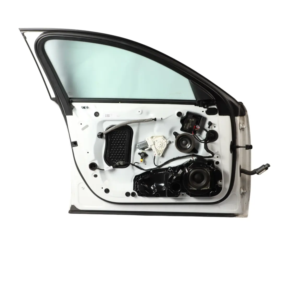 Audi A6 C7 4G Door Front Left N/S Covering Panel Ibis White - Y9C 