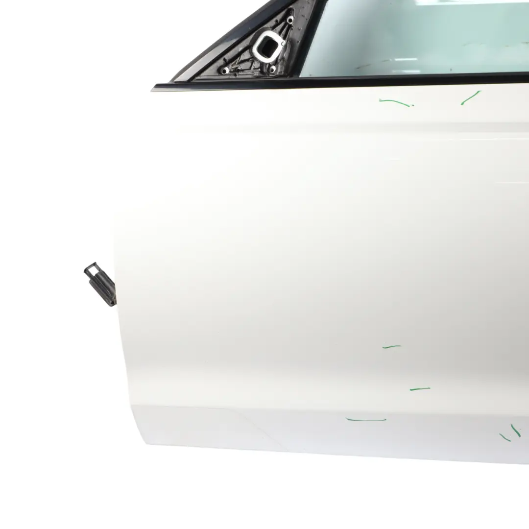 Audi A6 C7 4G Door Front Left N/S Covering Panel Ibis White - Y9C 