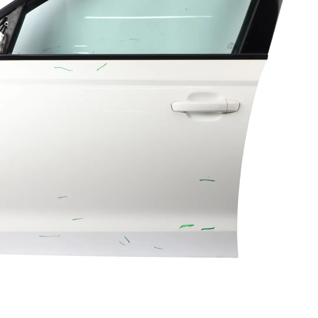 Audi A6 C7 4G Door Front Left N/S Covering Panel Ibis White - Y9C 