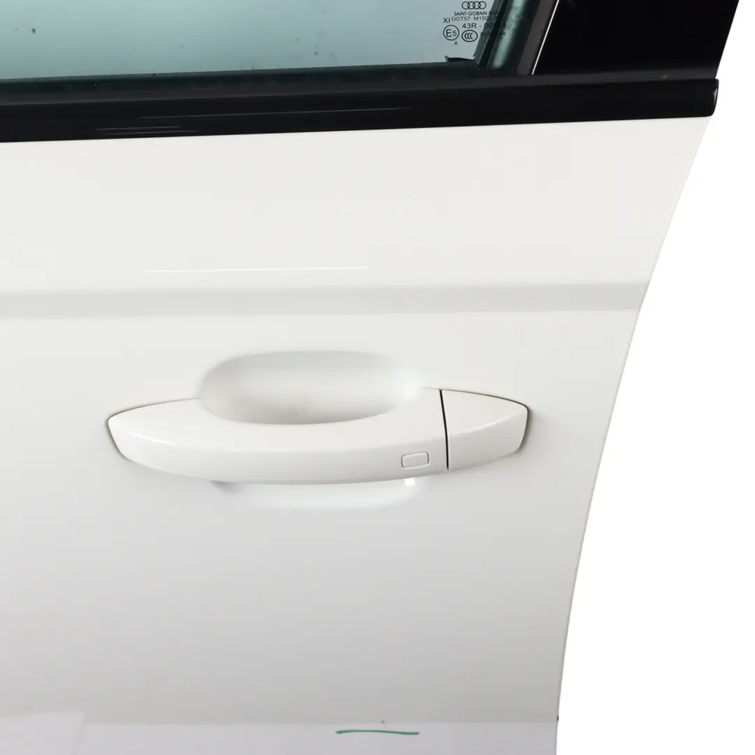 Audi A6 C7 4G Door Front Left N/S Covering Panel Ibis White - Y9C 