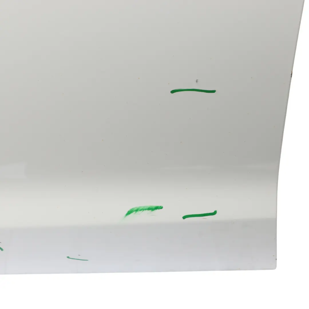 Audi A6 C7 4G Door Front Left N/S Covering Panel Ibis White - Y9C 