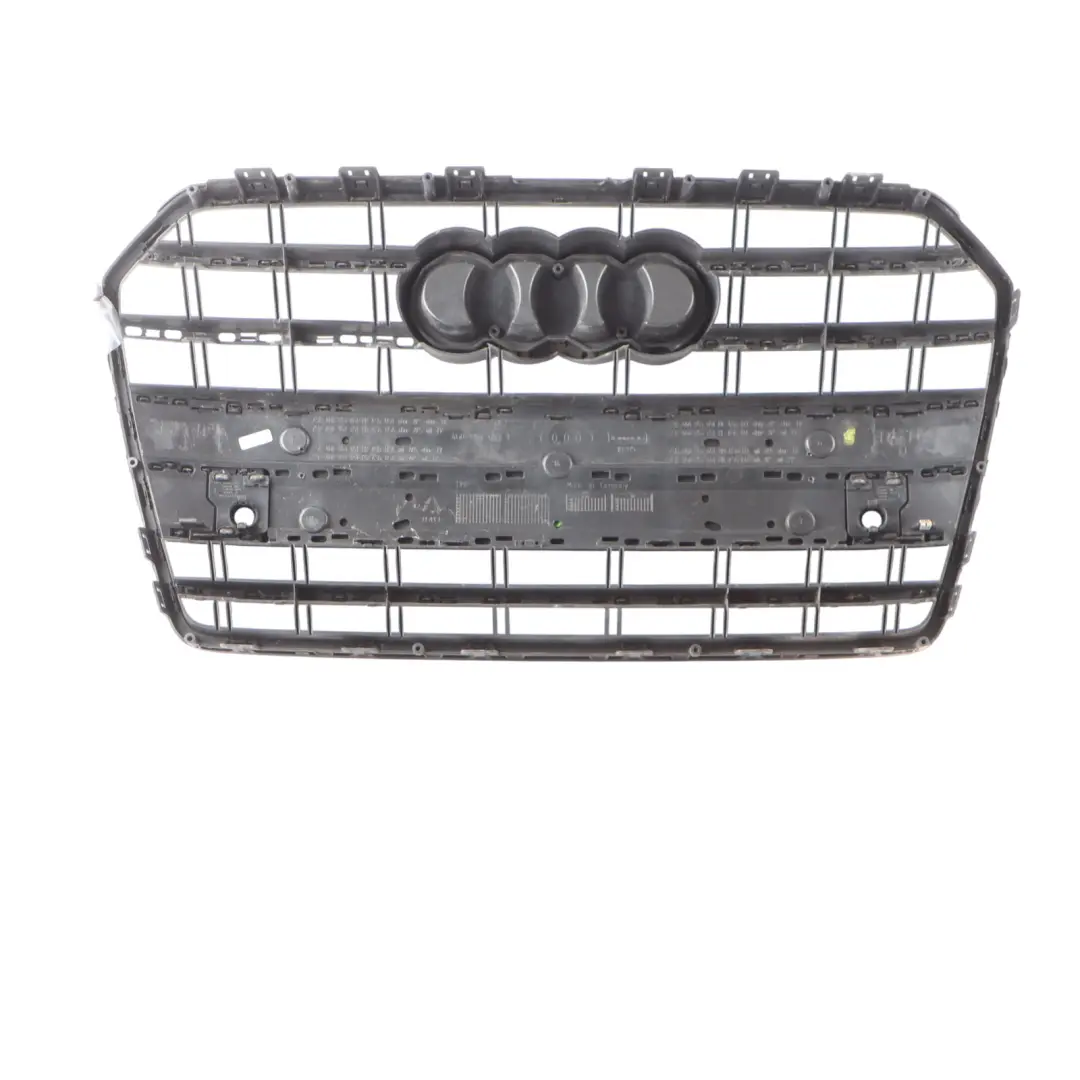 Audi A6 C7 Front Bumper Centre Upper Grille Radiator Panelling 4G0853651BT