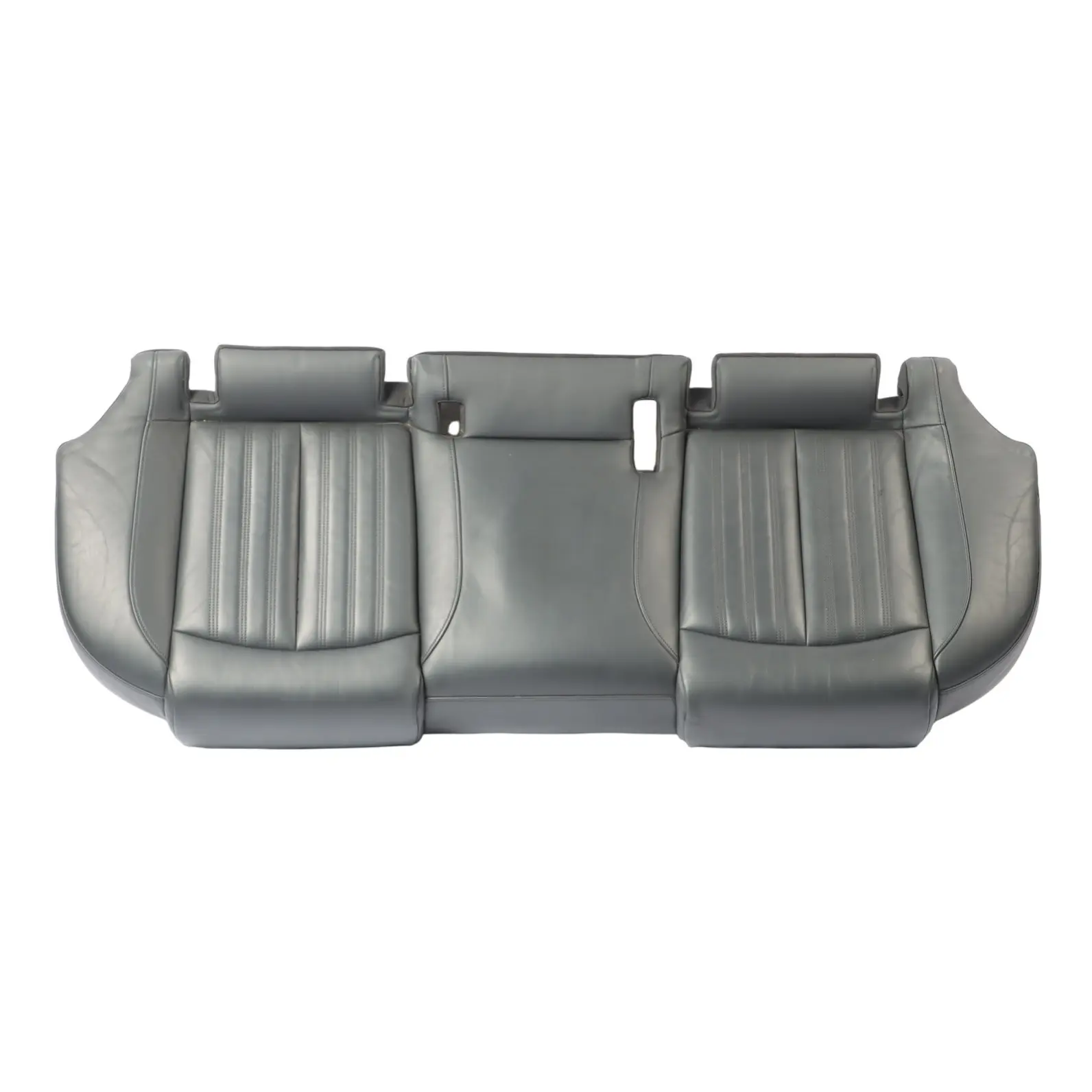 Audi A6 C7 Rear Seat Bench Sport Seat Couch Covering Leather Soul Black
