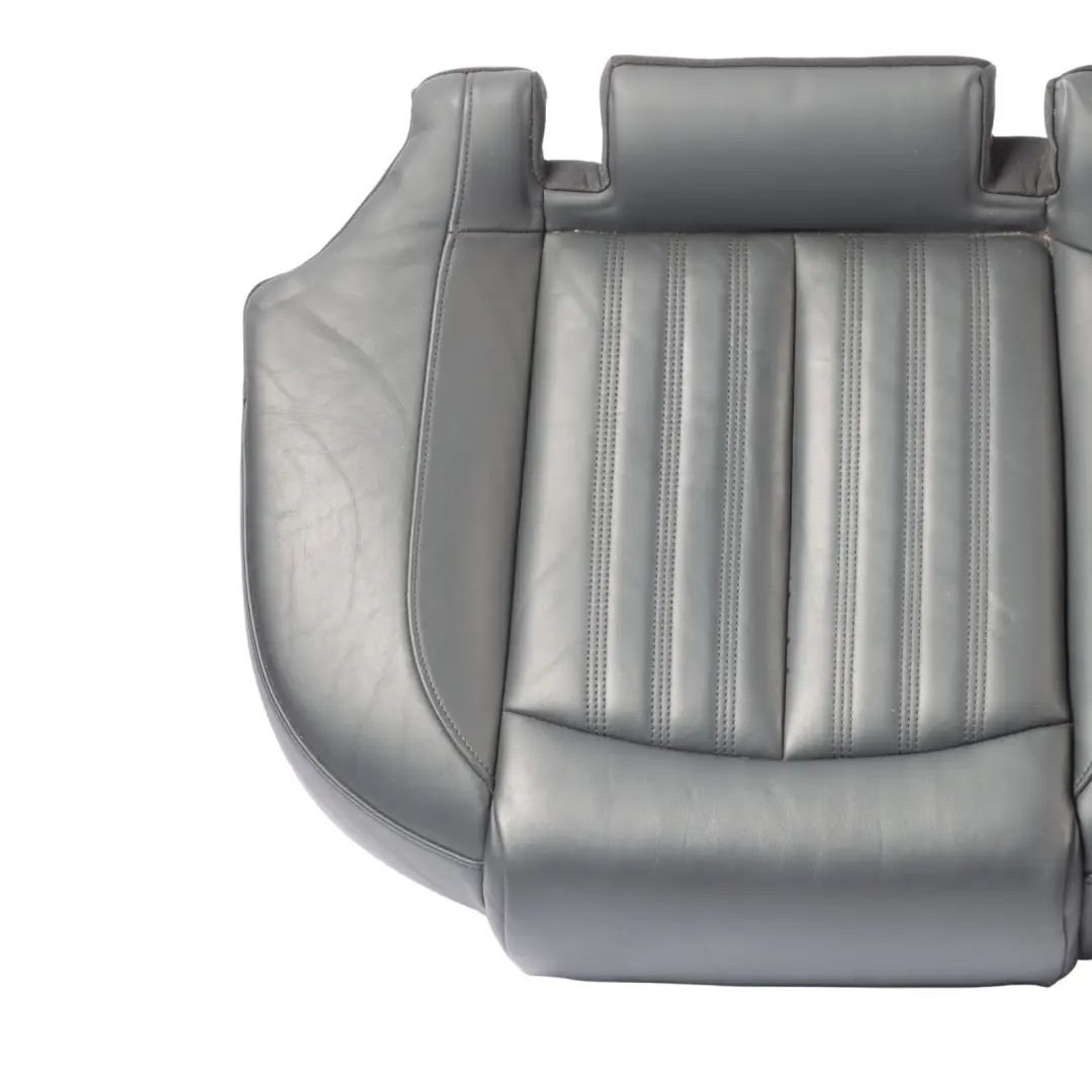 Audi A6 C7 Rear Seat Bench Sport Seat Couch Covering Leather Soul Black