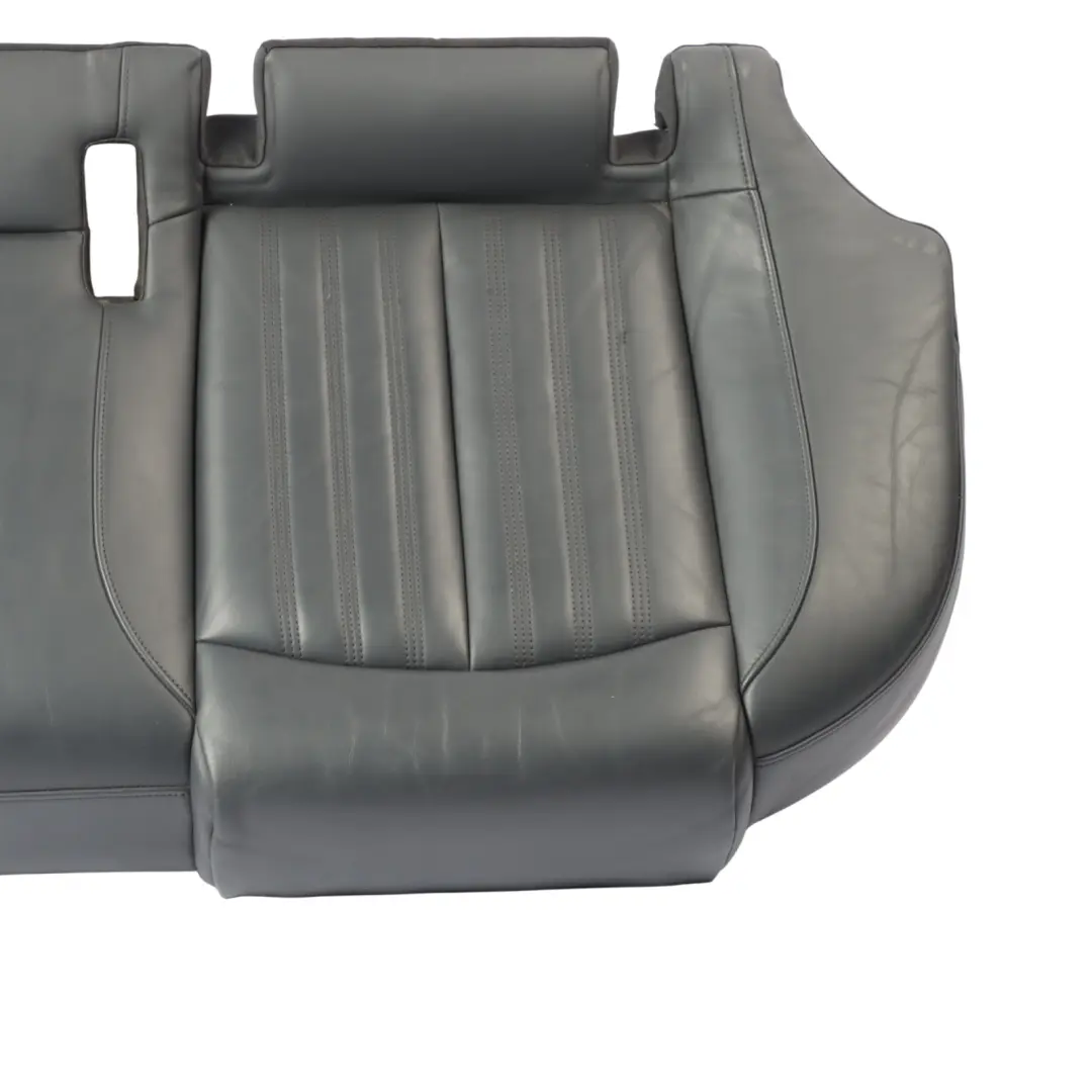 Audi A6 C7 Rear Seat Bench Sport Seat Couch Covering Leather Soul Black