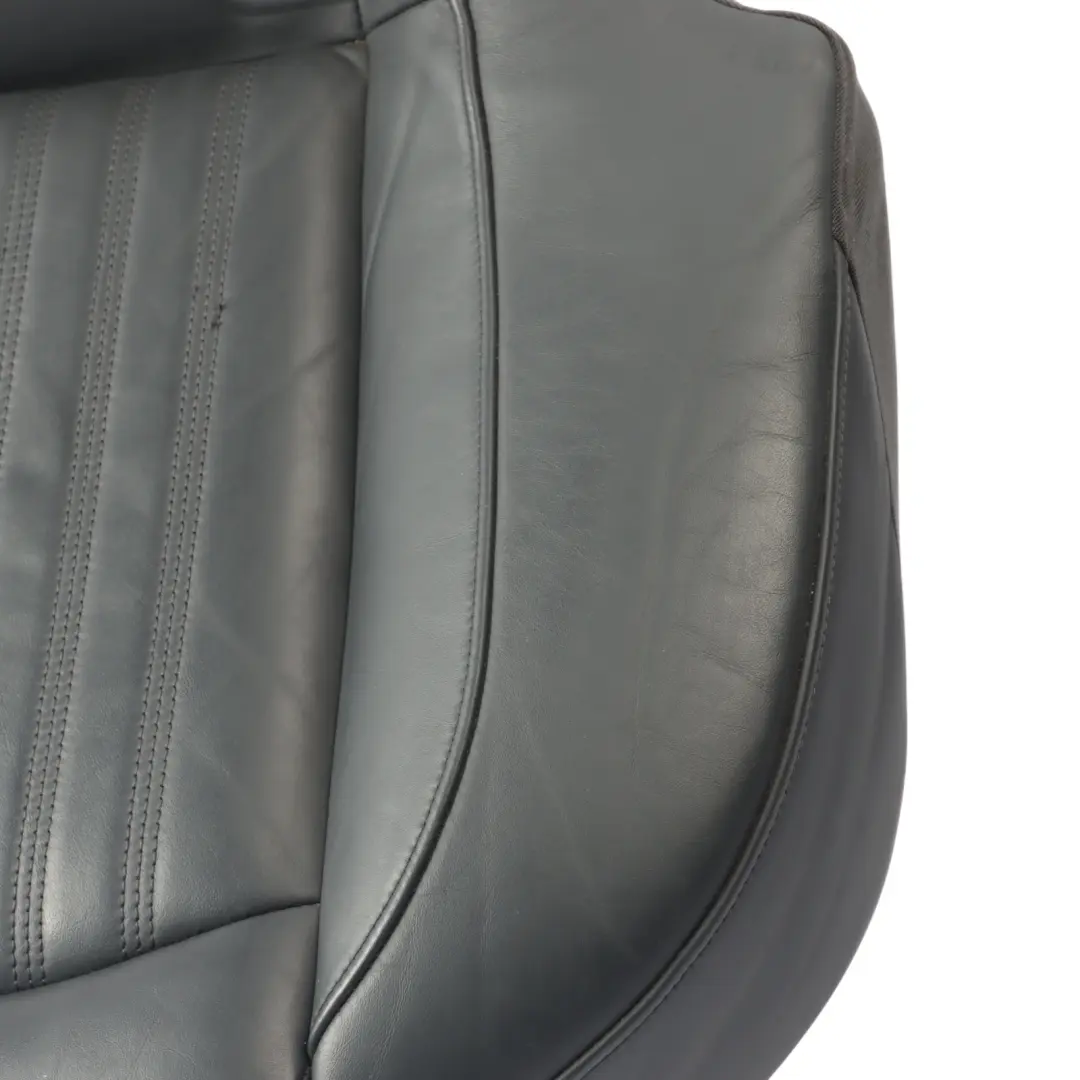Audi A6 C7 Rear Seat Bench Sport Seat Couch Covering Leather Soul Black