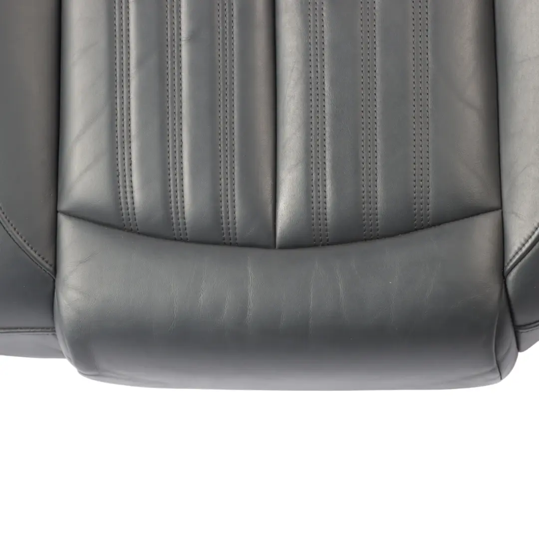 Audi A6 C7 Rear Seat Bench Sport Seat Couch Covering Leather Soul Black