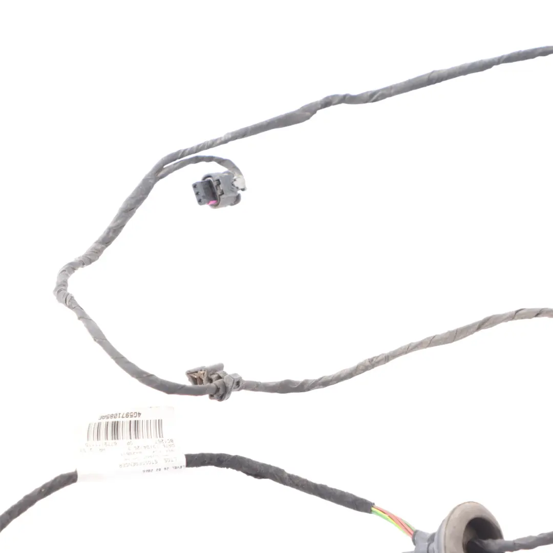Audi A6 C7 Rear Bumper PDC Parking Sensor Wiring Loom Harness 4G5971085AE