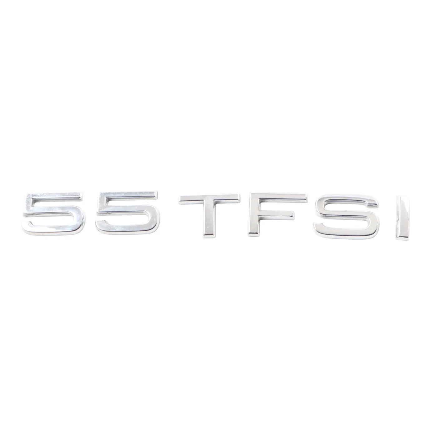 Audi Q7 4M Rear Hatch Trunk Lid Badge Lettering Emblem 55 TFSI Chrome 4G8853744