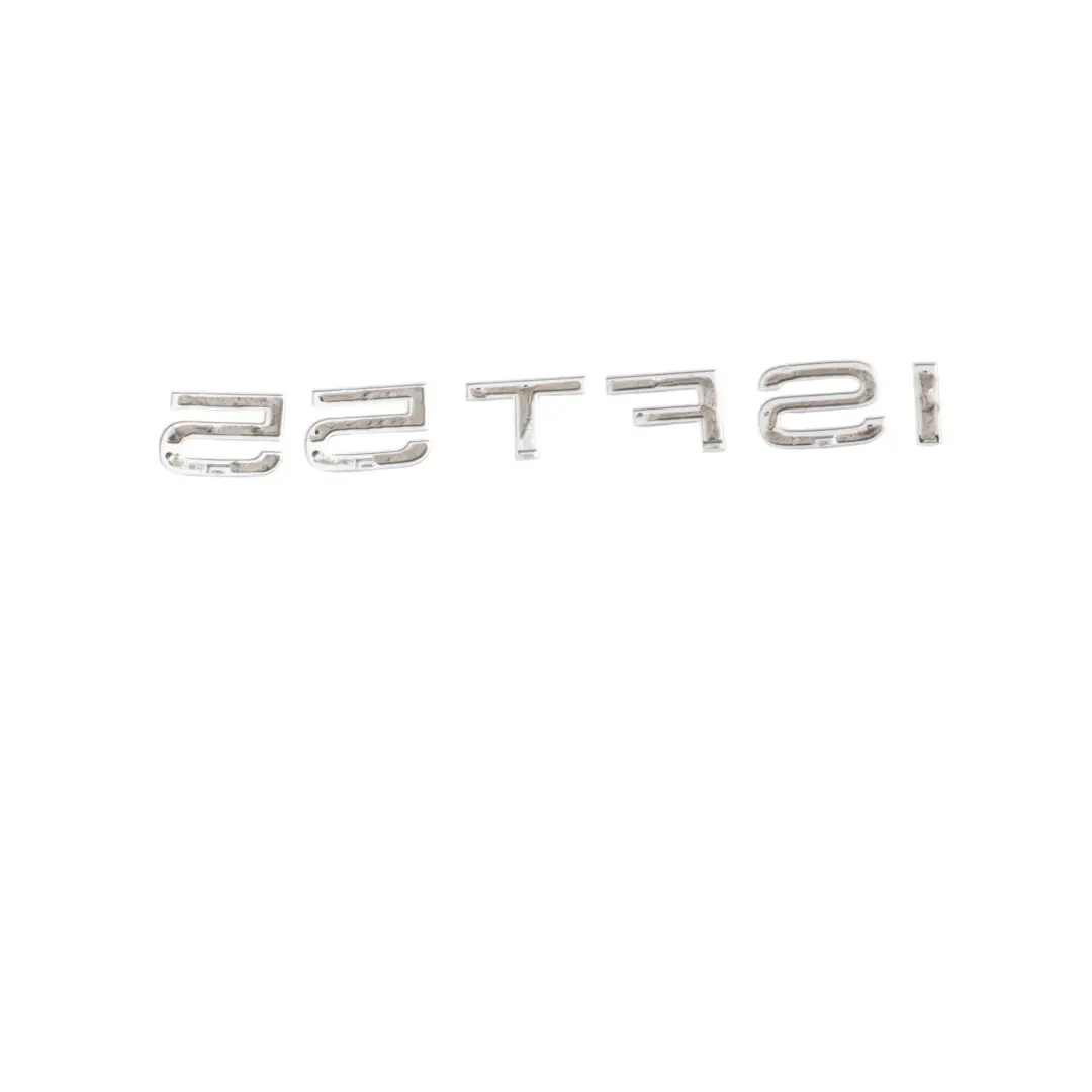 Audi Q7 4M Rear Hatch Trunk Lid Badge Lettering Emblem 55 TFSI Chrome 4G8853744