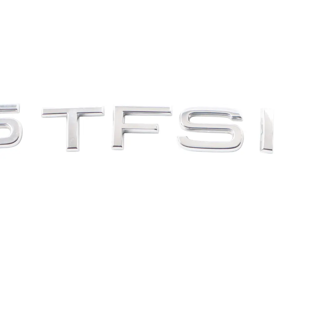 Audi Q7 4M Rear Hatch Trunk Lid Badge Lettering Emblem 55 TFSI Chrome 4G8853744