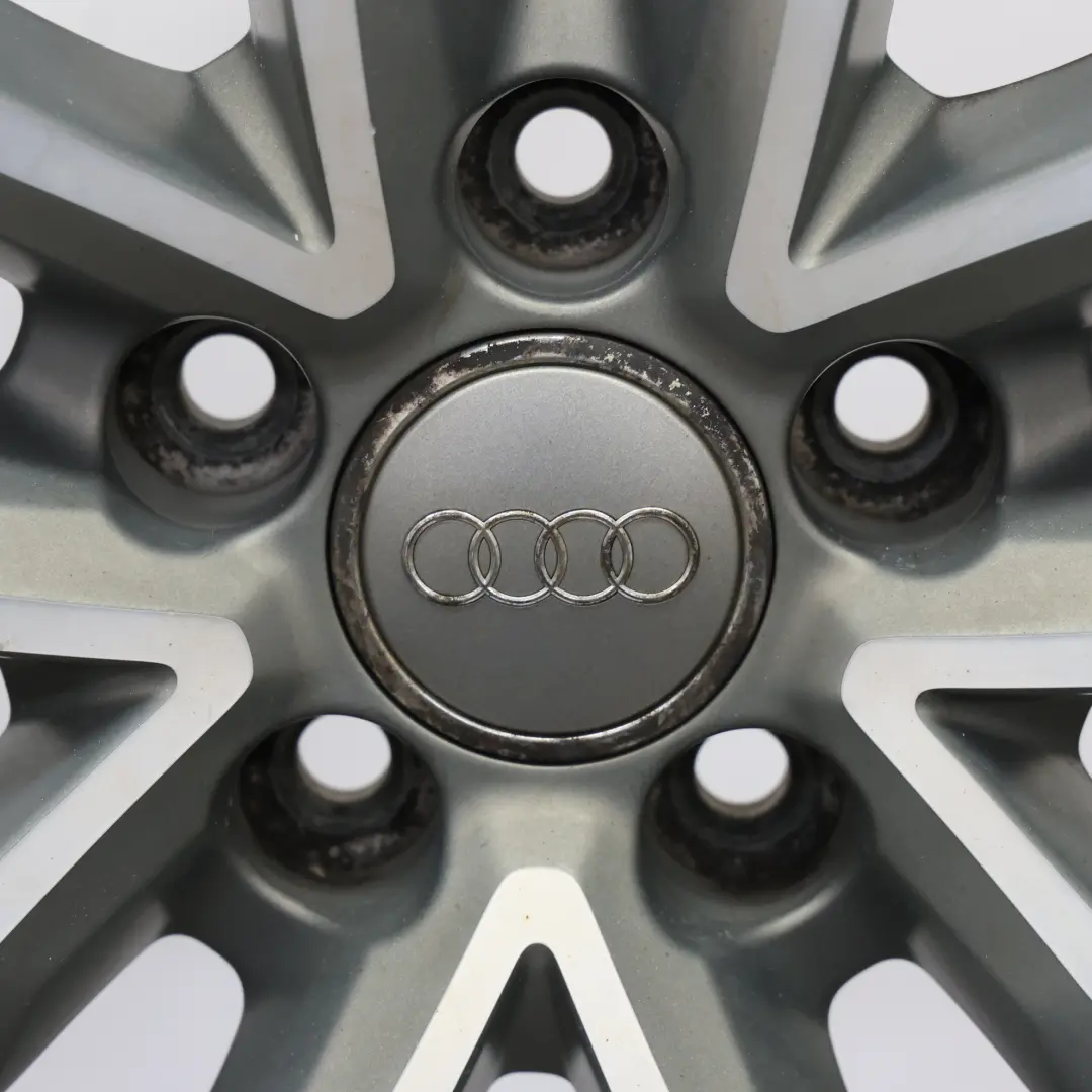 Audi A6 C7 4G Silver Wheel Alloy Rim 20" 8.5J ET:43 Double Star Spoke 4G9601025N
