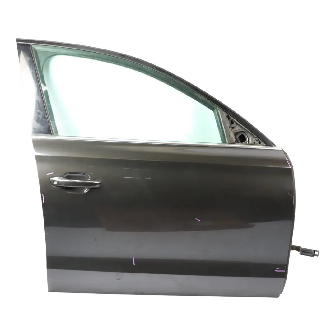 Audi A8 D4 Door Front Right O/S Covering Panel Oolong Grey Metallic - X7U 