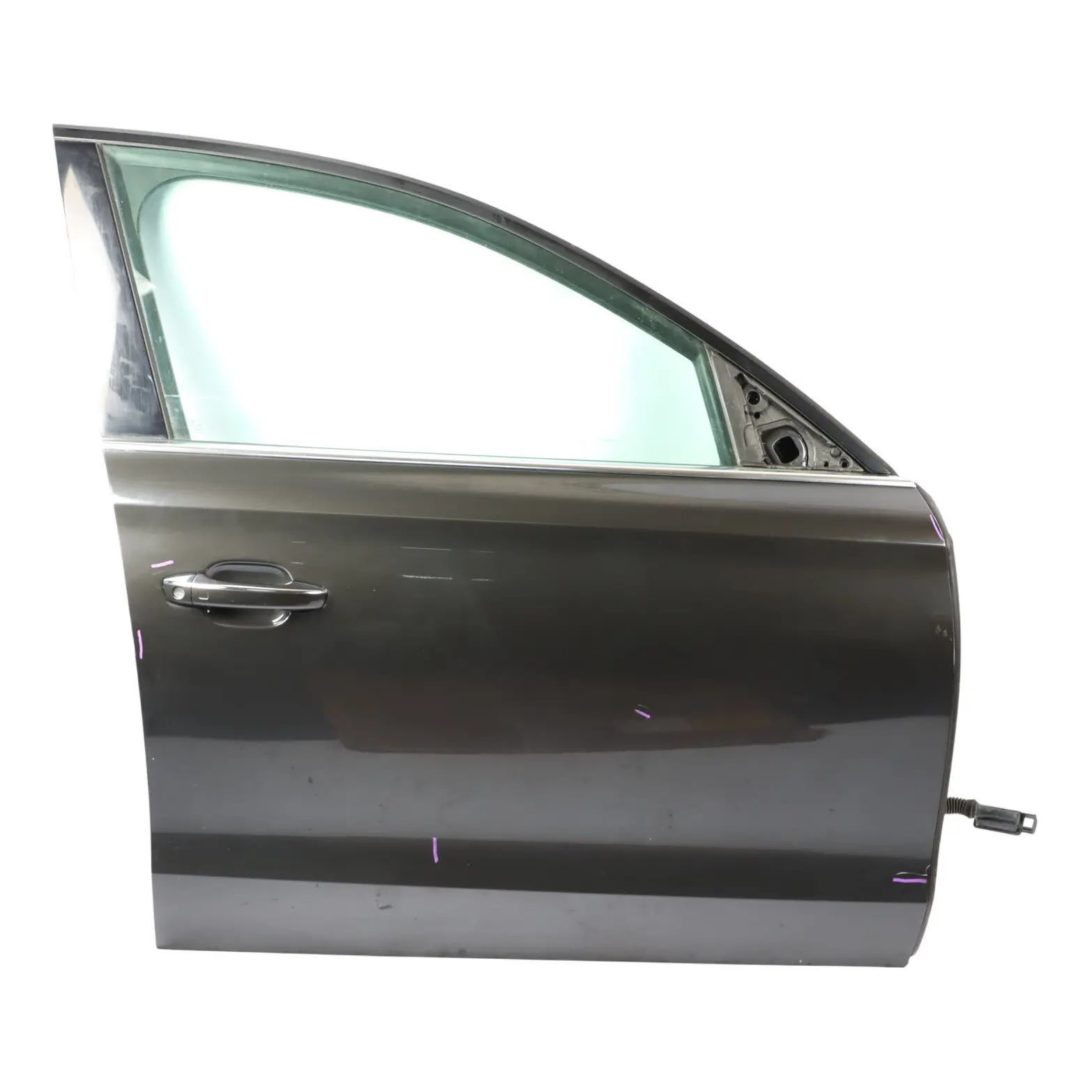 Audi A8 D4 Door Front Right O/S Covering Panel Oolong Grey Metallic - X7U