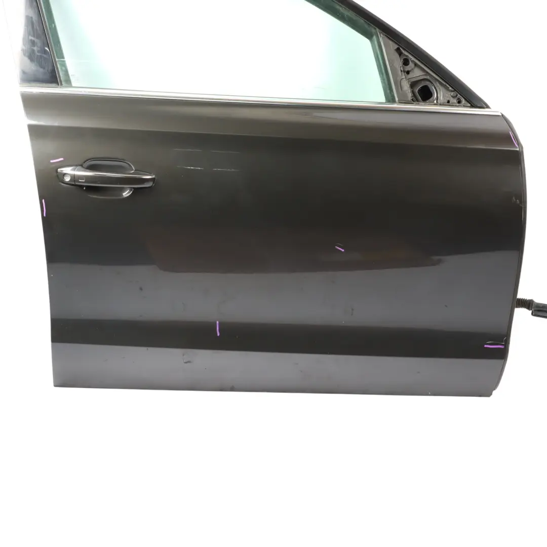 Audi A8 D4 Door Front Right O/S Covering Panel Oolong Grey Metallic - X7U 