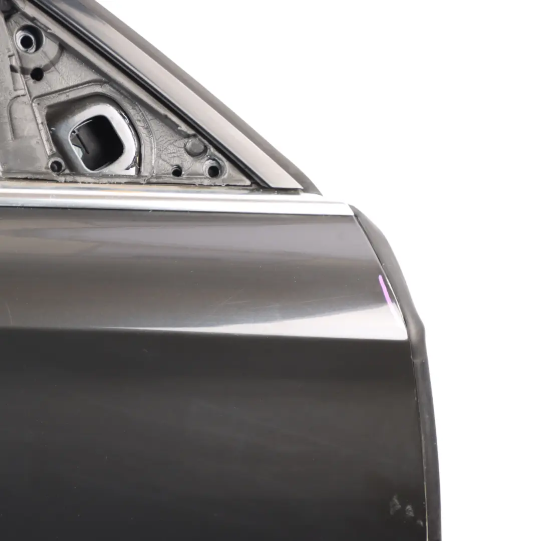 Audi A8 D4 Door Front Right O/S Covering Panel Oolong Grey Metallic - X7U 