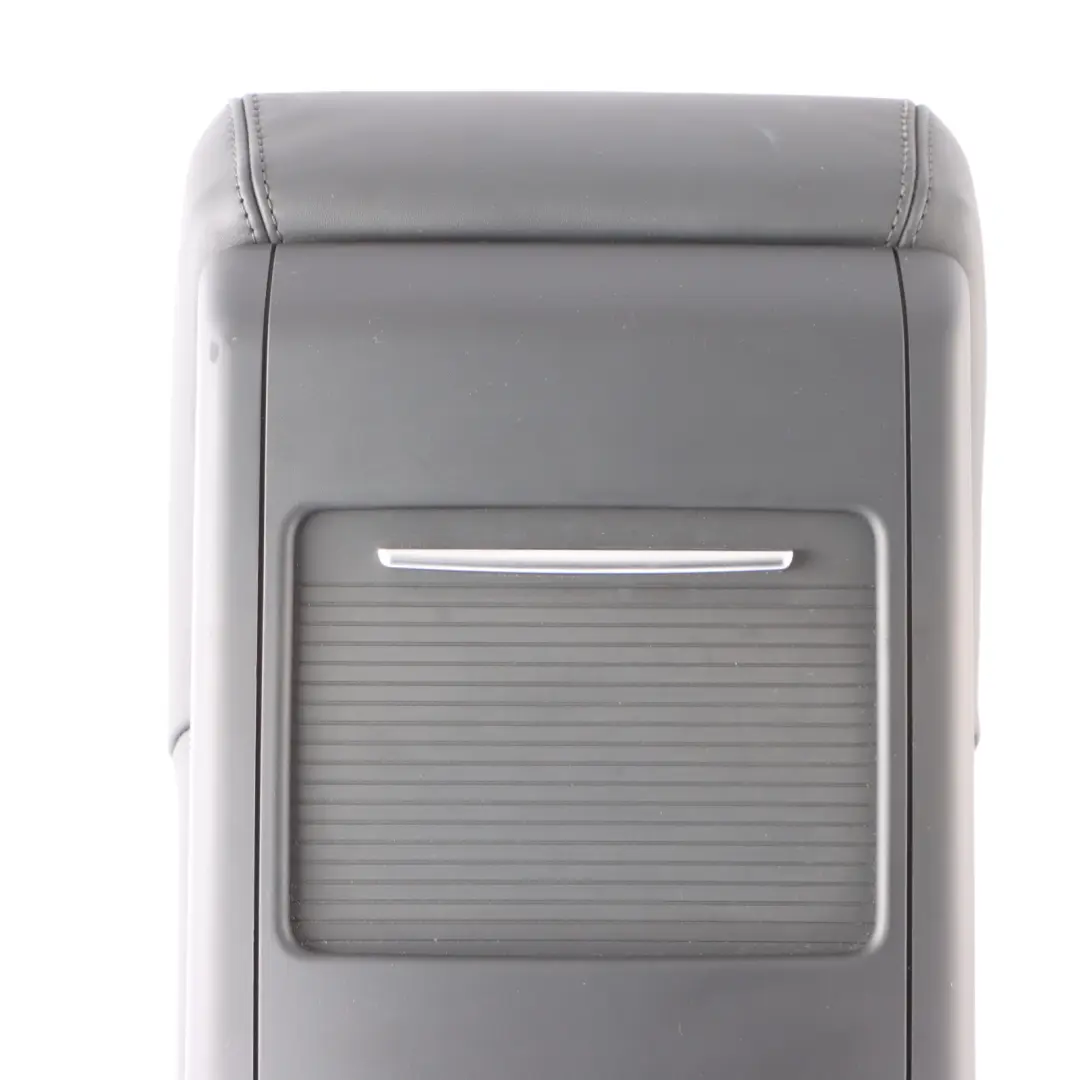 Audi A8 D4 Rear Seat Centre Armrest Leather Soul Black 4H0885075AB