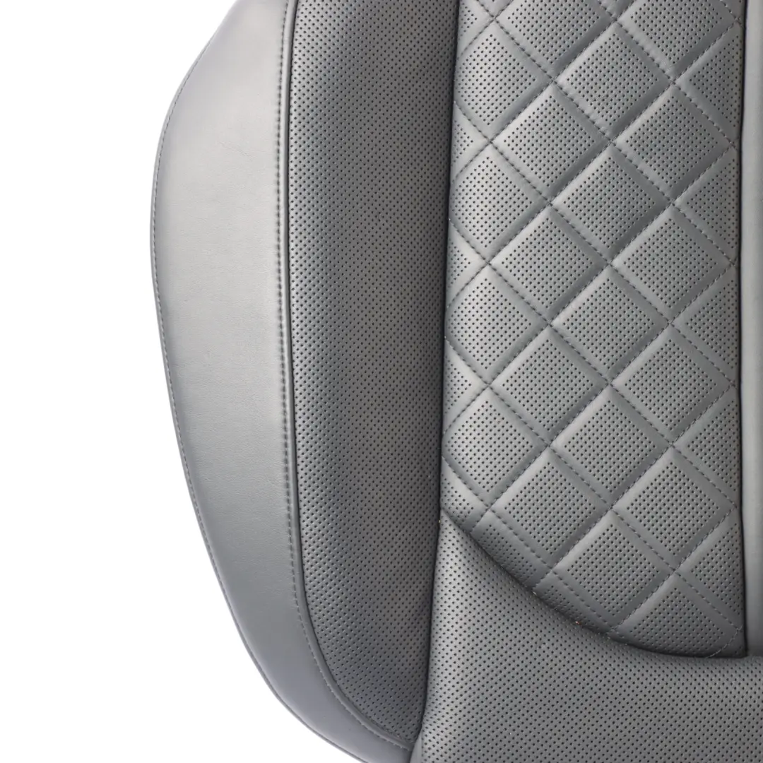 Audi A8 D4 Rear Seat Bench Cover Cushion Leather Black 4H0885405L
