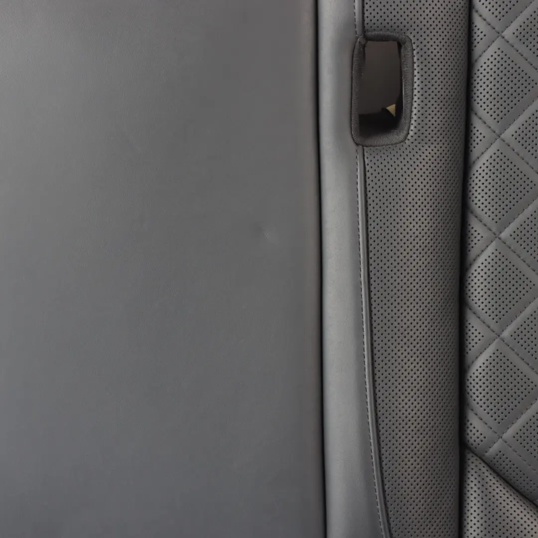 Audi A8 D4 Rear Seat Bench Cover Cushion Leather Black 4H0885405L