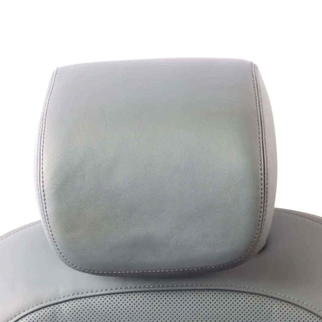 Audi A8 D4 Rear Seat Backrest Left N/S Seat Back Cover Leather Soul Black