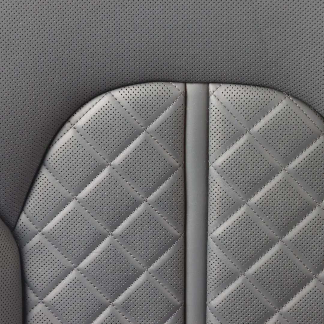 Audi A8 D4 Rear Seat Backrest Left N/S Seat Back Cover Leather Soul Black