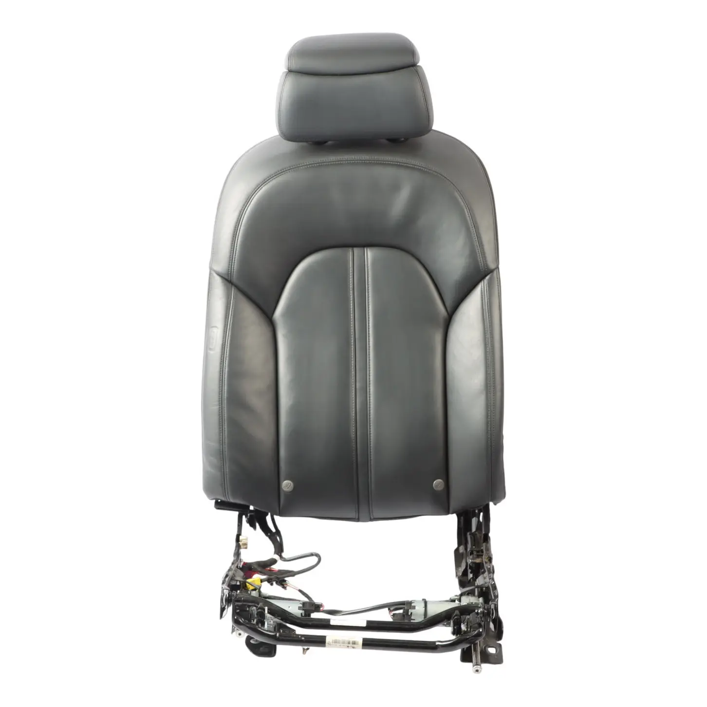 Audi A8 D4 Rear Seat Backrest Left N/S Seat Back Cover Leather Soul Black