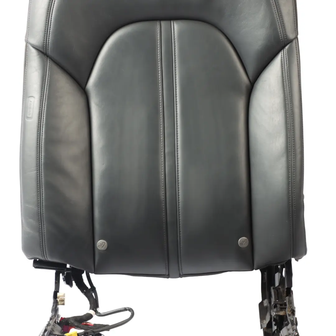 Audi A8 D4 Rear Seat Backrest Left N/S Seat Back Cover Leather Soul Black